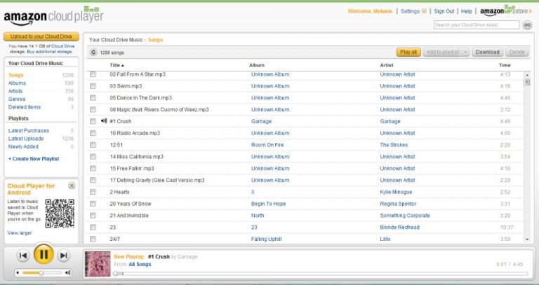 Amazon Cloud Player vs. Google Music